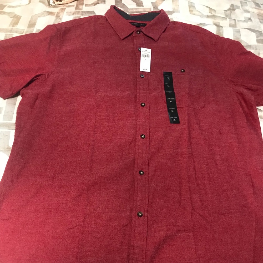 Banana Republic Cotton Short Sleeve Shirt